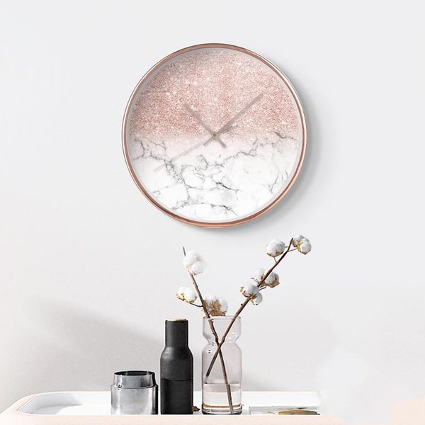 

wall clocks simple luxury living room household clock modern design nordic art decorative table creative electronic