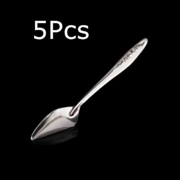 

other bird supplies 5pcs parrot baby pointed feeding spoon stainless steel milk feeders for all birds peony cockatiel
