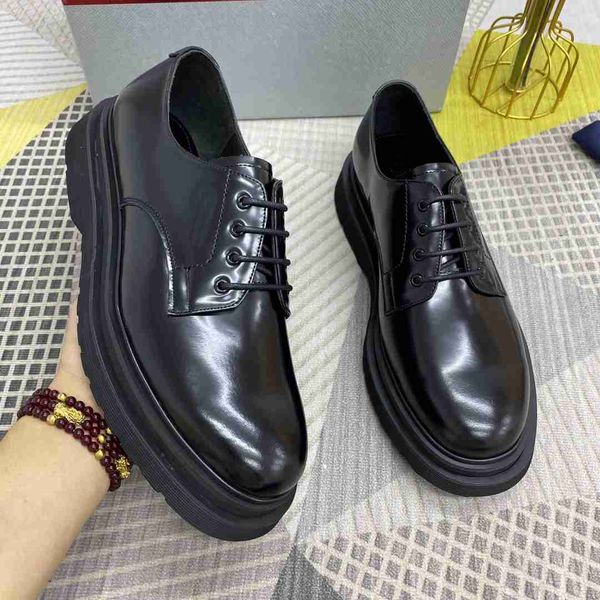 

luxury designer men casual shoes authentic metal trample lazy dress shoe buckle shoes mens high gang [with box] au31, Black