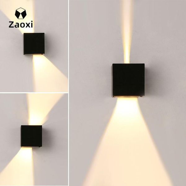 

wall lamp zaoxi classic simple led indoor lighting modern home decoration sconce aluminum for bath corridor z68