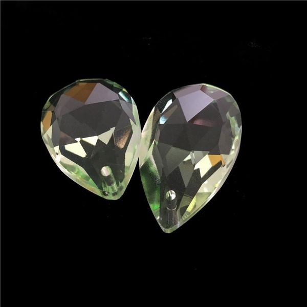 

chandelier crystal 50*30mm 50pcs peridot rdrop prisms for card decoration