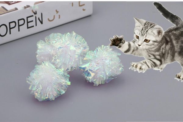 

candy ring paper ball cat toy pet supplies rustling interactive toys