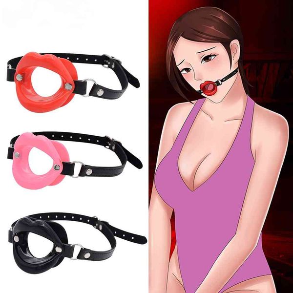 

massage belsiang slave silicone lips o ring open mouth gag oral fetish bdsm bondage restraints erotic toy for couples