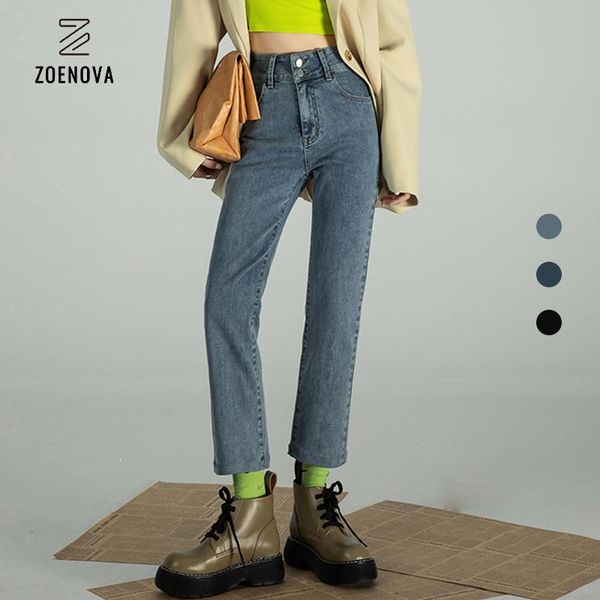 

women's jeans woman pants vintage push up skinny high waist xxl urban alt y2k denim button trousers 2021 women's fashion clothes, Blue