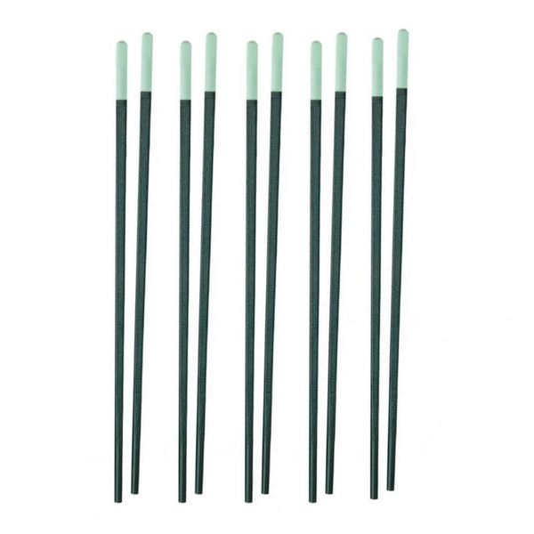 

chopsticks 10 pair retro high hardness pet no odor safe cooking for chinese