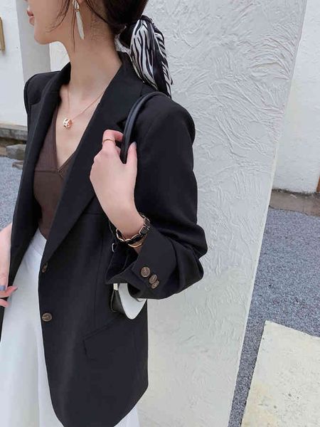 

blazers female black blazer spring style lady jacket suits, White;black