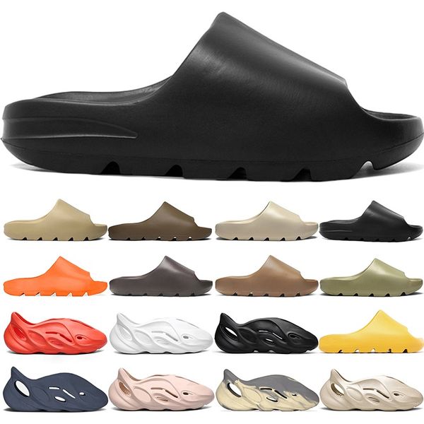 

slides children kids slippers sandals shoes triple black white red resin bone desert sand orange mens womens slide slipper sandal