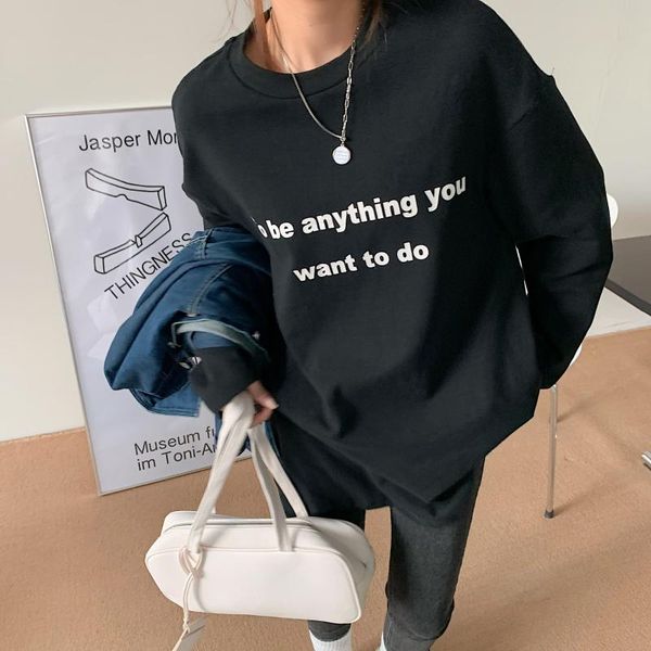 

women's t-shirt alien kitty basic printed letters fashion women 2021 cotton streetwear casual basewear office lady t-shirt, White