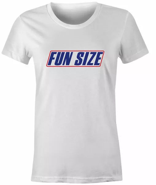

fun size womens t-shirt funny novelty snickers food gift tumblr tee top, White;black