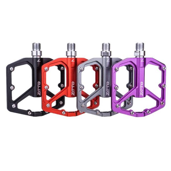 

bike pedals ztto ultralight seal bearings bicycle cycling aluminium alloy road bmx mtb flat platform accessories