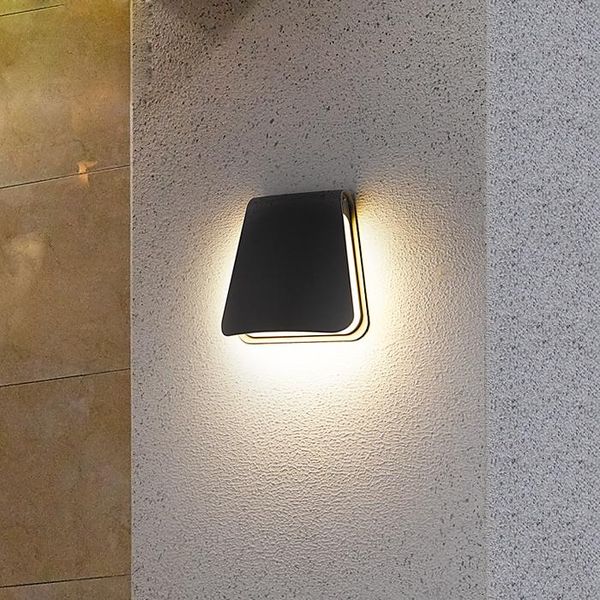 

outdoor wall lamps garden lamp porch corridor light ip65 waterproof home decoration lighting 12w led ac110v/220v aluminum