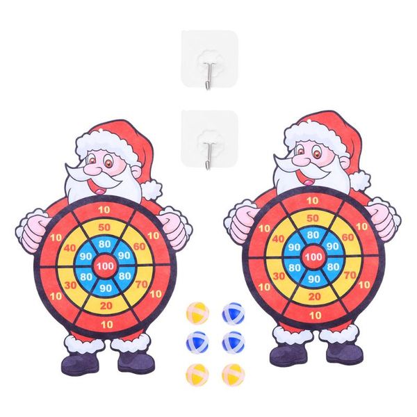 

party decoration 2 sets funny throwing sticky balls target plate shooting