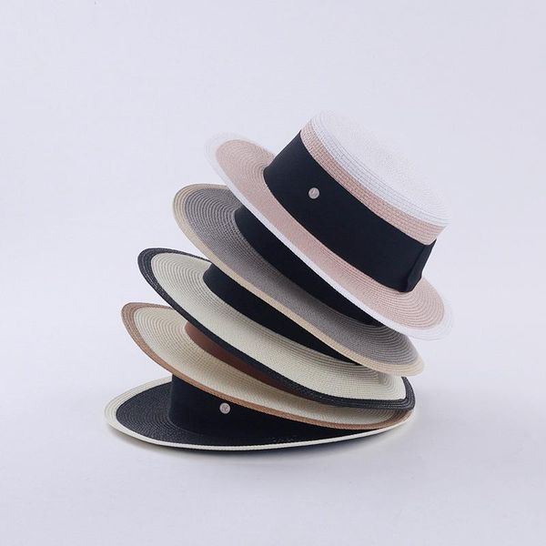 

2021 men women wide brim wool felt jazz fedora hats british style trilby party formal panama cap black yellow dress hat, Blue;gray