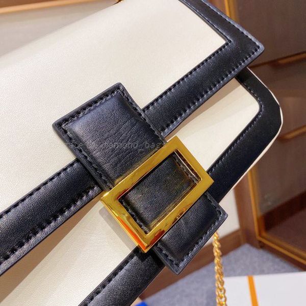 

2021 ss women fashion trends crossbody handbags satchel shoulder bags lady baguette messenger luxury designers chains tote casual ladies clu, Red;black