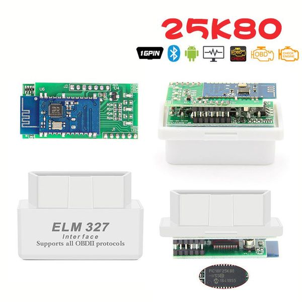 

code readers & scan tools super mini elm327 v1.5 bluetooth pic18f25k80 elm 327 v 1 5 obd2 auto diagnostic tool support j1850 protocols car a