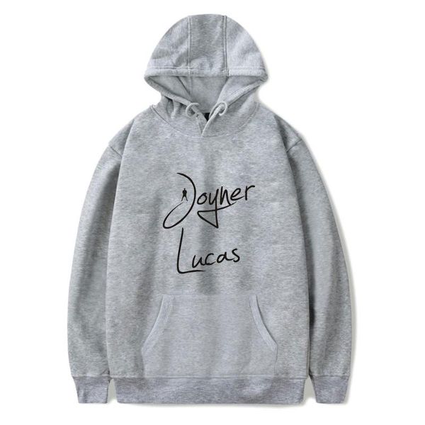 

hip hop cool joyner lucas kpop hoodies sweatshirts men women long sleeve pullover hooded casual hoody adhd clothing 3d men's &, Black