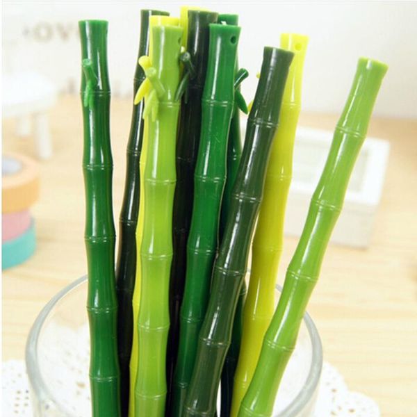

ballpoint pens 2021 fashion bamboo steadily high cute ball pen school supplies korean stationery, Blue;orange