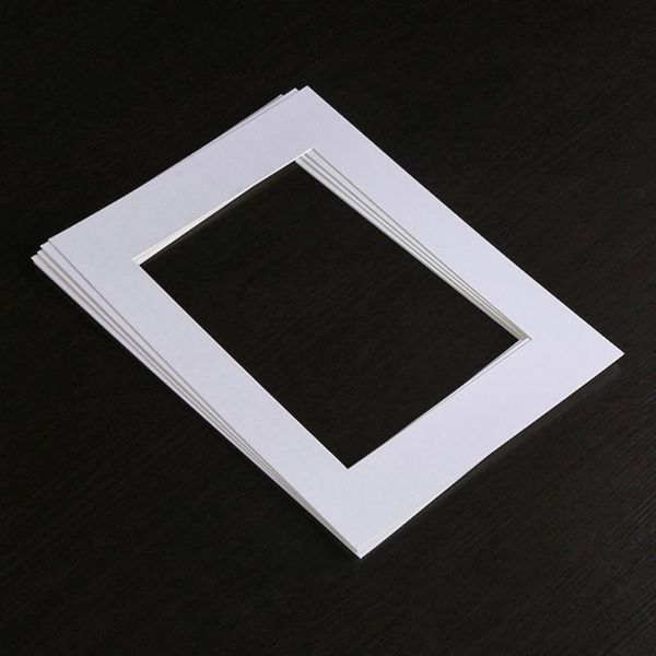 

50pcs paper po picture frame wall hanging creative diy frames white