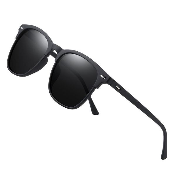 AOFLY MARKE DESIGN Quadratische Männer Polarisierte 2020 Vintage Spiegel Sonnenbrille Für Frauen Männlich zonnebril heren UV400