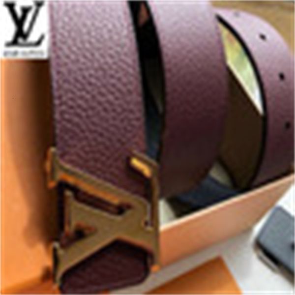 

brand designer luxury belt wine red men's striped beveled metal sling double-sided authentic official mens belts for men women belt wit, Silver