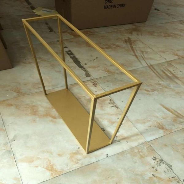 

party decoration 5pcs)gold mental rectangle arch frame wedding stage yudao1625