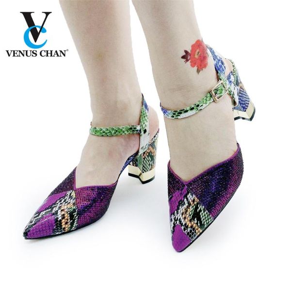 

arrival italian shoes for women high heels ladies african wedding decorated with metal elegant pumps dress, Black