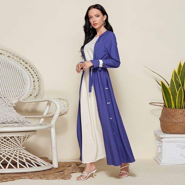 

ramadan eid mubarak abaya kaftan dubai turkey muslim hijab dress islam dresses for women clothing robe femme musulman de mode, Red