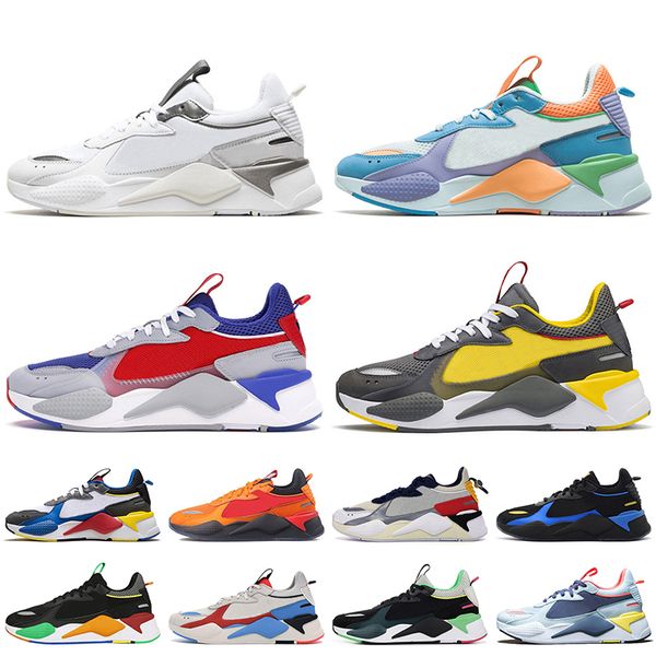 

quality rs-x women mens run shoes rs x white off black gold reinvention transformers motorsport sports trainers sneakers size 36-45