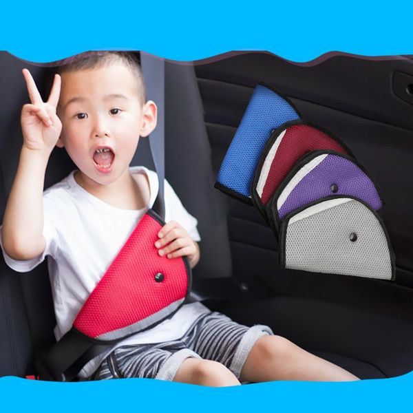 

safety belts & accessories shoulder triangle seat belt adjuster pad car adjust device baby child protector covers auto