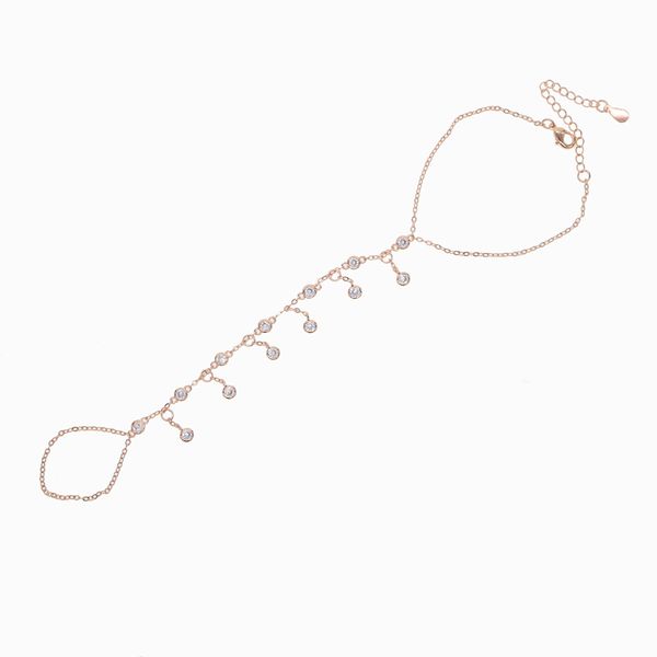 

2020 mix 3 rose gold color 3mm sparking aaa bracelets link chain girl women turkish jewelry pave cz bracelet, Golden;silver