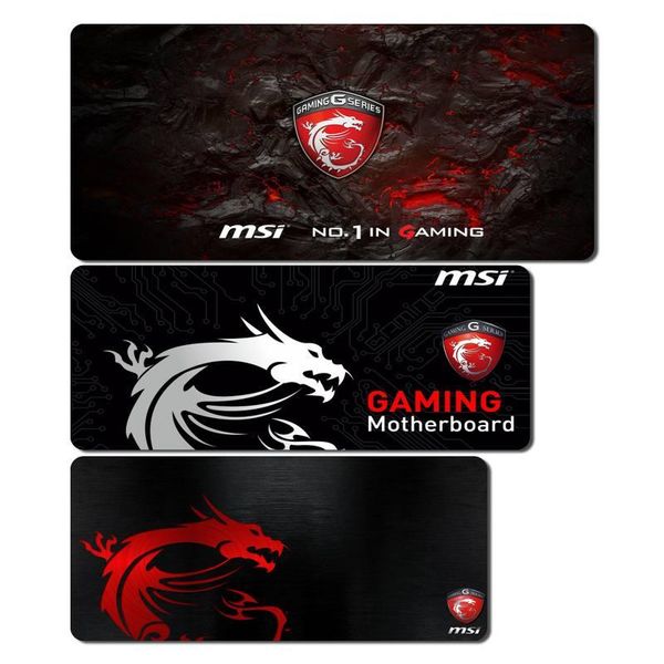 

mouse pads & wrist rests msi rubber pc computer gaming mousepad colorful pad gamer
