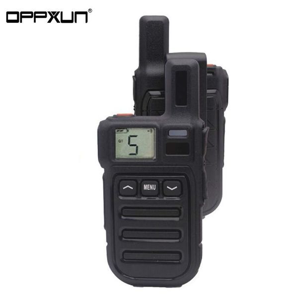 

oppxun ops1 mini walkie talkie portable ham radio station headset for transceiver telsiz cb hunting