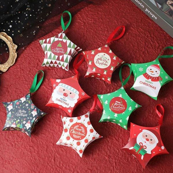 

gift wrap christmas candy storage box children holiday paper party ornament z1f8
