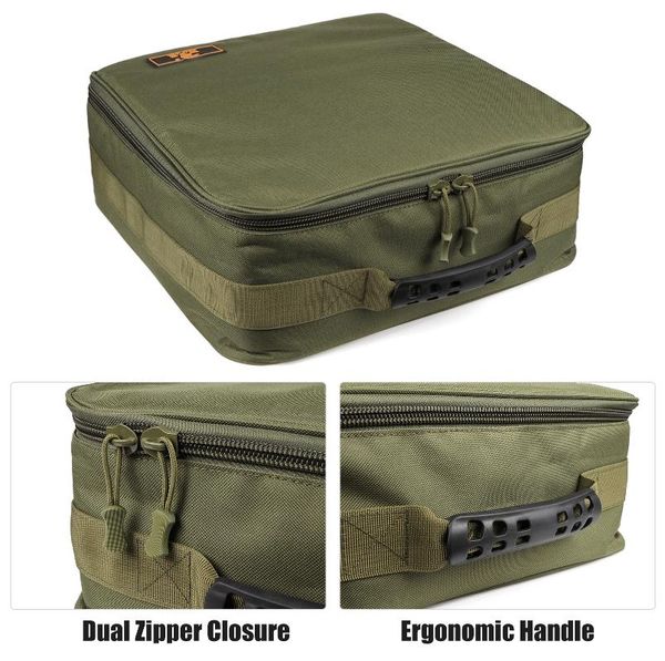 

fishing accessories outdoor tackle storage bag carrying case reel organizer handbag for 500-10000 series spinning reels