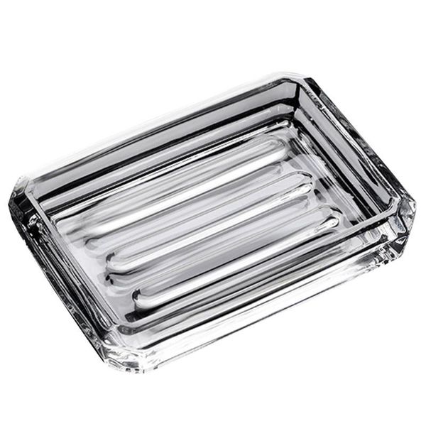 

soap dishes transparent holder bathroom useful shower accessory delicate box