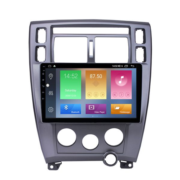 Carro DVD Stere Rádio 10.1 polegadas Android Player HD Touchscreen GPS Navegação para Hyundai Tucson 2006-2013 LHD