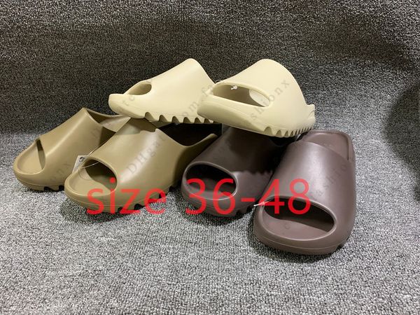

2022 yezzy sandals mens slippers pure triple black bone foam runner moon grey ararat desert sage womens yezzy foam runner sandal yeezys slid