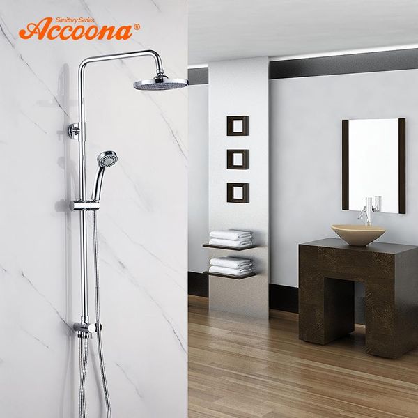 

accoona shower faucets bath set brass wall mounted rain hand mini body faucet for bathroom a8397 sets