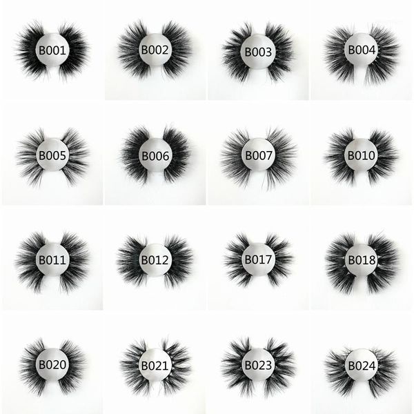 

25mm mink eyelashes 10 pairs make up lashes volume false long 3d magnetic1