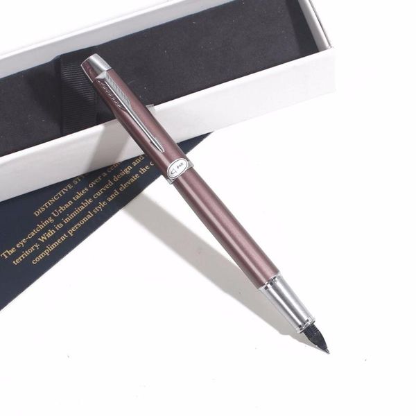 

fountain pens iming pen office school ink with box gift black red grey metal