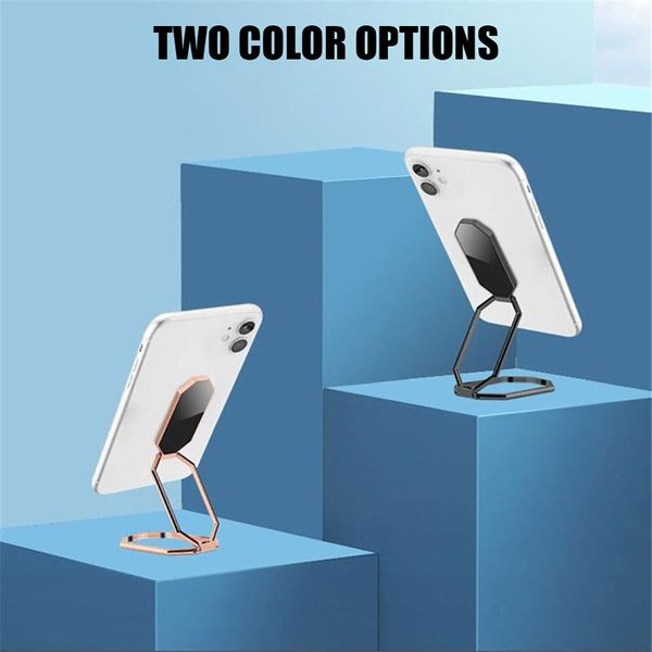 

mobile phone ring bracket, car air metal plate rotating magnetic handle, foldable lifting table stand#40 cell mounts & holders