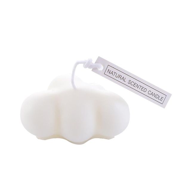 

candles cloud shape candle natural scented home decor centerpiece room table atmosphere decoration shooting props fun