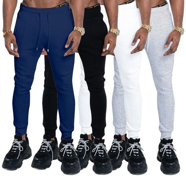 

men's pants autumn trousers jogging mens fashion cotton casual summer male gym fitness training running men clothing, Black