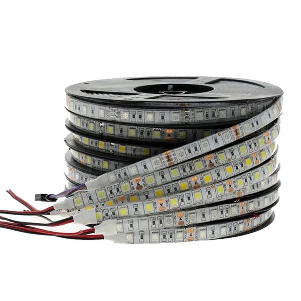 

strip rgb single color flexible led light fita strips 60/120leds/m dc12v/24v