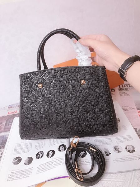 

2021 bag handbag fashion luxury designers leather handbags purses crossbody tote shoulder bags -l5236, Red;black