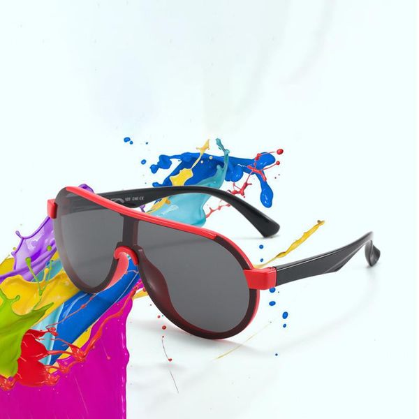 

sunglasses kids fashion vintage polarized uv400 lens protection classic sun glasses for children babies boys girls s8290, Blue