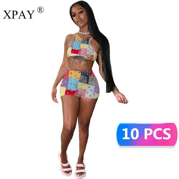 

women's tracksuits bulk items summer 2 piece set outfits for women sleeveless shirt and short tracksuit wholesale lots x6583, Gray