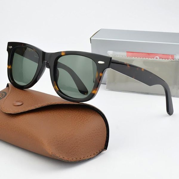 

sunglasses r2140 glass lens retro men women acetate frame design 2021 sun glasses driving goggles uv400 50 54mm, White;black