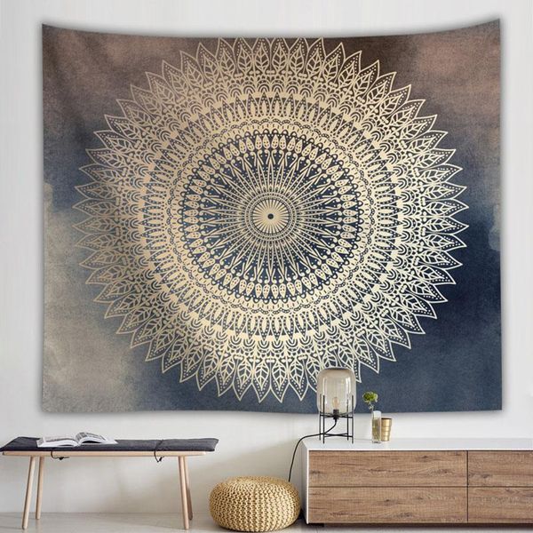 

tapestries mandala tapestry foreign trade cushion wall hanging bohemian boho decor