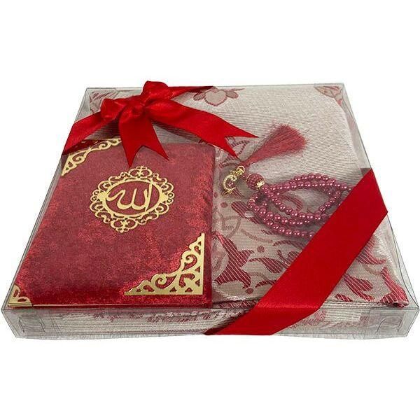 

carpets gold prayer rug set muslim mÃ¼slim prayers carpet portable simply mawlid travel mat yasin sharif rosary